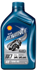 SHELL ADVANCE 4T AX7